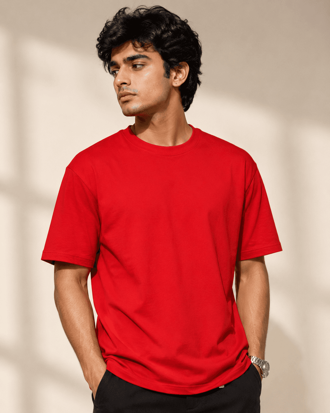 RELVOX Essential Oversized T-Shirt – Red